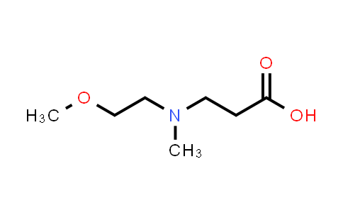 3-((2-Methoxyethyl)(methyl)amino)propanoic acid