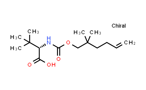 (S)-2-((((2,2-Dimethylhex-5-en-1-yl)oxy)carbonyl)amino)-3,3-dimethylbutanoic acid