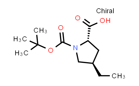 (2S,4R)-1-(tert-Butoxycarbonyl)-4-ethylpyrrolidine-2-carboxylic acid