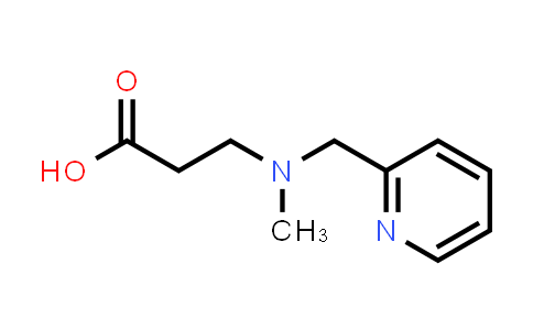 3-(Methyl(pyridin-2-ylmethyl)amino)propanoic acid