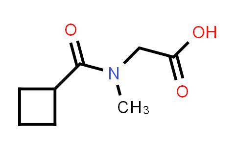 2-(N-Methylcyclobutanecarboxamido)acetic acid