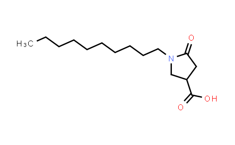 1-Decyl-5-oxopyrrolidine-3-carboxylic acid