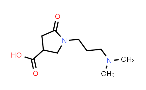 1-(3-(Dimethylamino)propyl)-5-oxopyrrolidine-3-carboxylic acid
