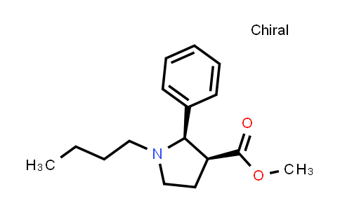 Cis-methyl 1-butyl-2-phenylpyrrolidine-3-carboxylate
