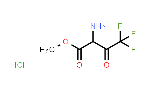 Methyl 2-amino-4,4,4-trifluoro-3-oxobutanoate hydrochloride