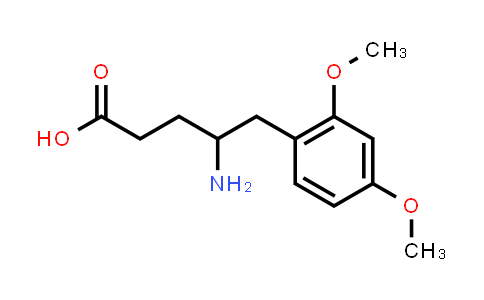 4-Amino-5-(2,4-dimethoxyphenyl)pentanoic acid
