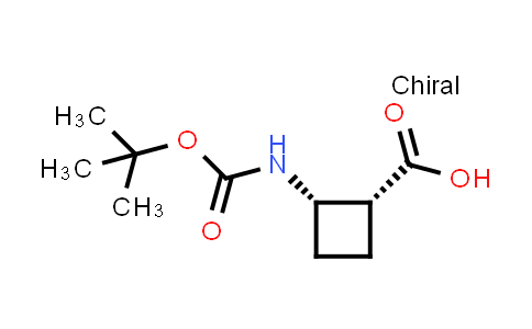 cis-2-((tert-Butoxycarbonyl)amino)cyclobutanecarboxylic acid