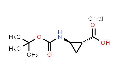 (1R,2R)-2-((tert-Butoxycarbonyl)amino)cyclopropanecarboxylic acid