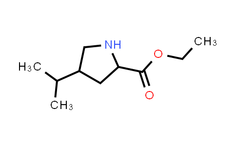 Ethyl 4-isopropylpyrrolidine-2-carboxylate