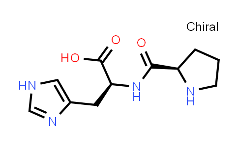(S)-3-(1H-Imidazol-4-yl)-2-((R)-pyrrolidine-2-carboxamido)propanoic acid