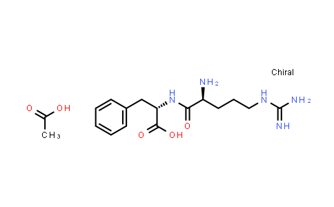 (S)-2-((S)-2-Amino-5-guanidinopentanamido)-3-phenylpropanoic acid compound with acetic acid (1:1)