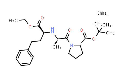(S)-tert-Butyl 1-((S)-2-(((S)-1-ethoxy-1-oxo-4-phenylbutan-2-yl)amino)propanoyl)pyrrolidine-2-carboxylate