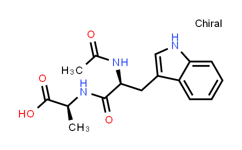 (S)-2-((S)-2-Acetamido-3-(1H-indol-3-yl)propanamido)propanoic acid