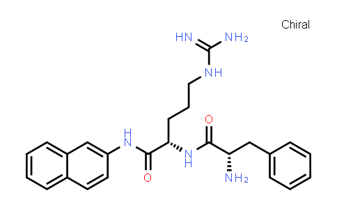 (S)-2-((S)-2-Amino-3-phenylpropanamido)-5-guanidino-N-(naphthalen-2-yl)pentanamide