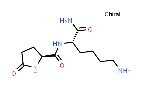 (S)-N-((S)-1,6-Diamino-1-oxohexan-2-yl)-5-oxopyrrolidine-2-carboxamide