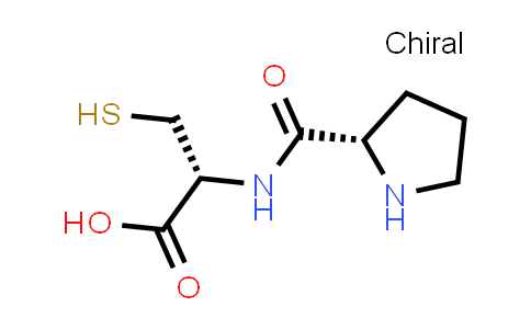 (R)-3-Mercapto-2-((S)-pyrrolidine-2-carboxamido)propanoic acid
