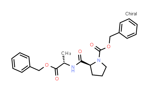 (S)-Benzyl 2-(((S)-1-(benzyloxy)-1-oxopropan-2-yl)carbamoyl)pyrrolidine-1-carboxylate