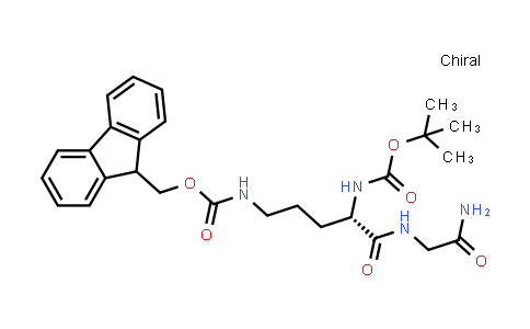 (S)-(9H-Fluoren-9-yl)methyl tert-butyl (5-((2-amino-2-oxoethyl)amino)-5-oxopentane-1,4-diyl)dicarbamate
