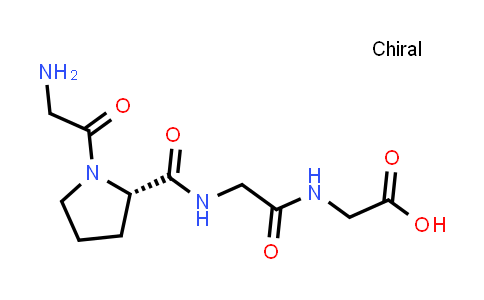 (S)-2-(2-(1-(2-Aminoacetyl)pyrrolidine-2-carboxamido)acetamido)acetic acid