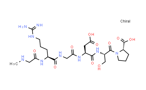 (S)-1-((6S,12S,15S)-12-(Carboxymethyl)-6-(3-guanidinopropyl)-15-(hydroxymethyl)-4,7,10,13-tetraoxo-2,5,8,11,14-pentaazahexadecan-16-oyl)pyrrolidine-2-carboxylic acid