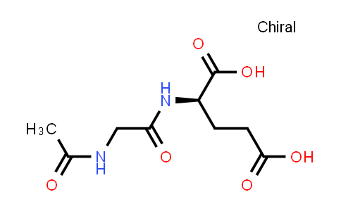 (R)-2-(2-Acetamidoacetamido)pentanedioic acid