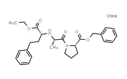 (S)-Benzyl 1-((S)-2-(((R)-1-ethoxy-1-oxo-4-phenylbutan-2-yl)amino)propanoyl)pyrrolidine-2-carboxylate