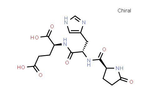 (S)-2-((S)-3-(1H-Imidazol-4-yl)-2-((S)-5-oxopyrrolidine-2-carboxamido)propanamido)pentanedioic acid