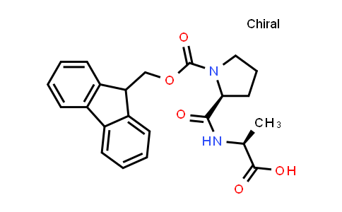 (S)-2-((S)-1-(((9H-Fluoren-9-yl)methoxy)carbonyl)pyrrolidine-2-carboxamido)propanoic acid