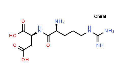 (S)-2-((S)-2-Amino-5-guanidinopentanamido)succinic acid