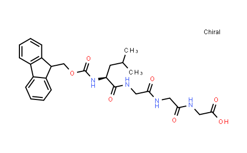 (S)-1-(9H-Fluoren-9-yl)-5-isobutyl-3,6,9,12-tetraoxo-2-oxa-4,7,10,13-tetraazapentadecan-15-oic acid