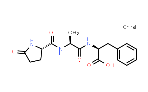 (S)-2-((S)-2-((S)-5-Oxopyrrolidine-2-carboxamido)propanamido)-3-phenylpropanoic acid
