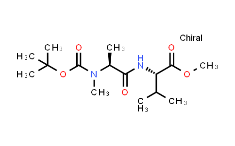 (S)-Methyl 2-((S)-2-((tert-butoxycarbonyl)(methyl)amino)propanamido)-3-methylbutanoate