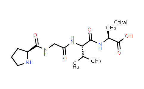 (S)-2-((S)-3-Methyl-2-(2-((S)-pyrrolidine-2-carboxamido)acetamido)butanamido)propanoic acid