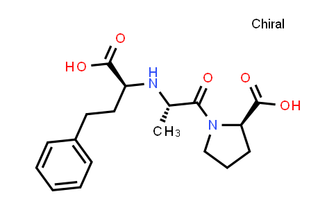 (R)-1-((S)-2-(((S)-1-Carboxy-3-phenylpropyl)amino)propanoyl)pyrrolidine-2-carboxylic acid