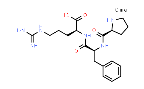 (S)-5-Guanidino-2-((S)-3-phenyl-2-((S)-pyrrolidine-2-carboxamido)propanamido)pentanoic acid