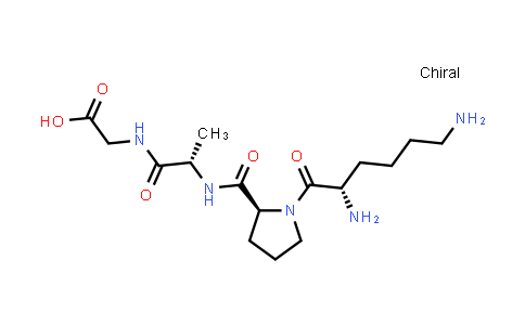2-((S)-2-((S)-1-((S)-2,6-Diaminohexanoyl)pyrrolidine-2-carboxamido)propanamido)acetic acid