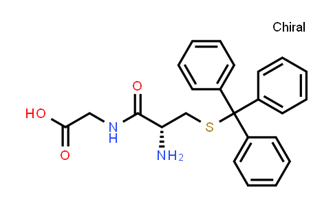 (R)-2-(2-Amino-3-(tritylthio)propanamido)acetic acid