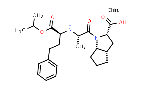 (2S,3AS,6aS)-1-((S)-2-(((S)-1-isopropoxy-1-oxo-4-phenylbutan-2-yl)amino)propanoyl)octahydrocyclopenta[b]pyrrole-2-carboxylic acid
