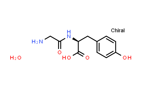 (S)-2-(2-Aminoacetamido)-3-(4-hydroxyphenyl)propanoic acid hydrate