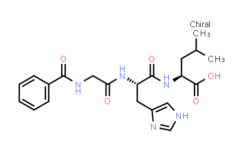 (S)-2-((S)-2-(2-Benzamidoacetamido)-3-(1H-imidazol-4-yl)propanamido)-4-methylpentanoic acid