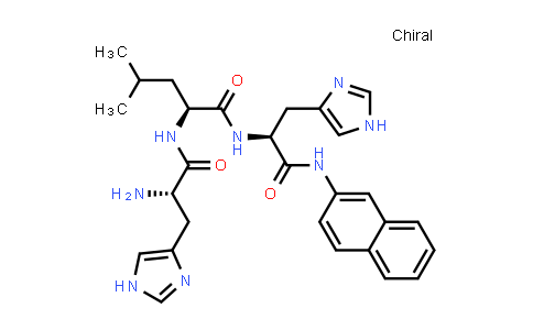 L-Histidyl-L-leucyl-N-2-naphthalenyl-L-histidinamide