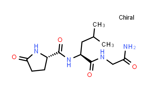 (S)-N-((S)-1-((2-Amino-2-oxoethyl)amino)-4-methyl-1-oxopentan-2-yl)-5-oxopyrrolidine-2-carboxamide