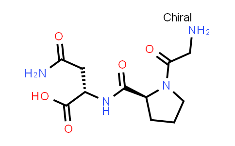 (S)-4-Amino-2-((S)-1-(2-aminoacetyl)pyrrolidine-2-carboxamido)-4-oxobutanoic acid
