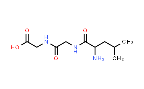 2-(2-(2-Amino-4-methylpentanamido)acetamido)acetic acid