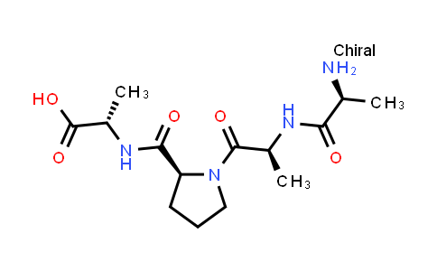 (S)-2-((S)-1-((S)-2-((S)-2-Aminopropanamido)propanoyl)pyrrolidine-2-carboxamido)propanoic acid