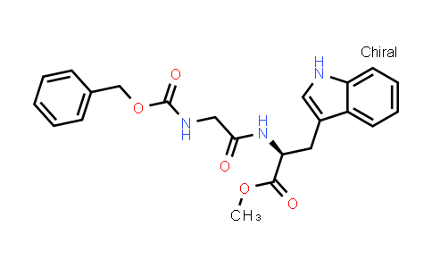 (S)-Methyl 2-(2-(((benzyloxy)carbonyl)amino)acetamido)-3-(1H-indol-3-yl)propanoate