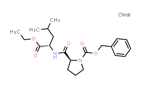 (S)-Benzyl 2-(((S)-1-ethoxy-4-methyl-1-oxopentan-2-yl)carbamoyl)pyrrolidine-1-carboxylate