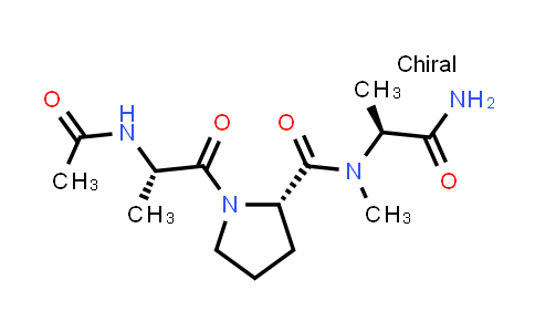 (S)-1-((S)-2-Acetamidopropanoyl)-N-((S)-1-amino-1-oxopropan-2-yl)-N-methylpyrrolidine-2-carboxamide