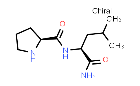 (S)-N-((S)-1-Amino-4-methyl-1-oxopentan-2-yl)pyrrolidine-2-carboxamide