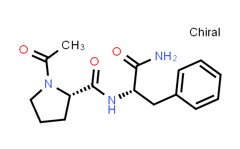 (S)-1-Acetyl-N-((S)-1-amino-1-oxo-3-phenylpropan-2-yl)pyrrolidine-2-carboxamide